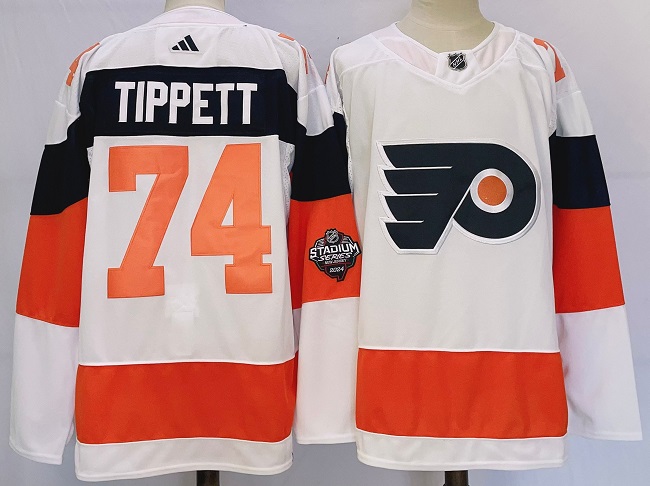 Men's Philadelphia Flyers Carter Hart Orange Home Primegreen Authentic Player Jersey
