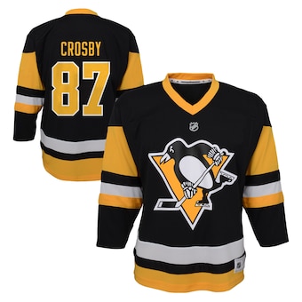 Youth Pittsburgh Penguins Evgeni Malkin Black 2021/22 Alternate Premier Player Jersey