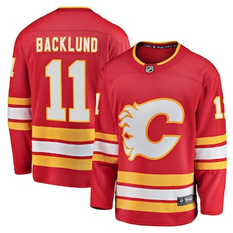 Men's Calgary Flames Red 2020/21 Home Primegreen Authentic Jersey